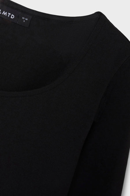 Pull col O Black denim - LMTD
