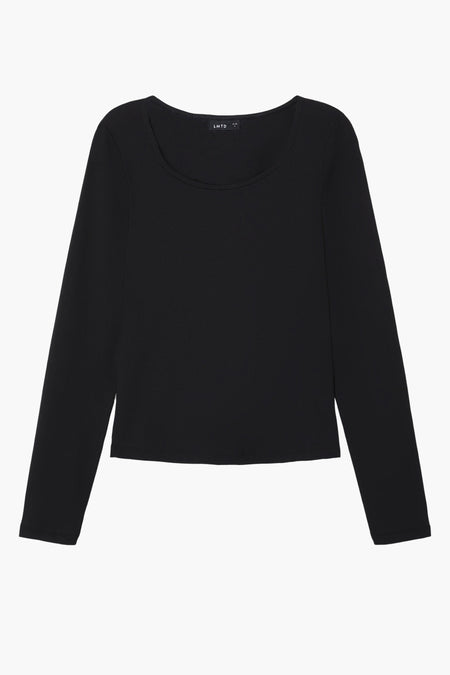Pull col O Black denim - LMTD