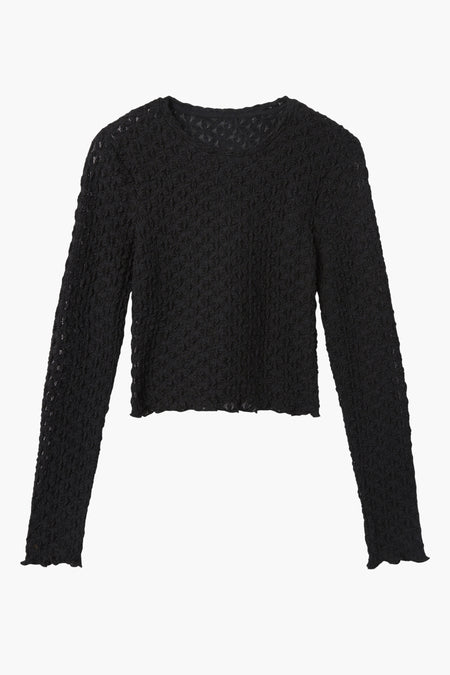 Trui met ronde hals Black denim - LMTD