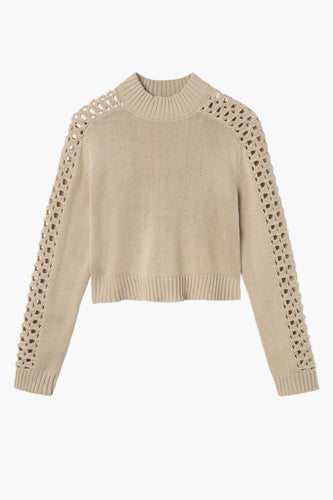 Pull met ronde hals - grijs - LMTD