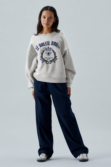 Sweat col O Gris - LMTD