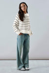Jeans wide Light blue denim - LMTD