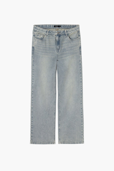 Jeans wide Light blue denim - LMTD