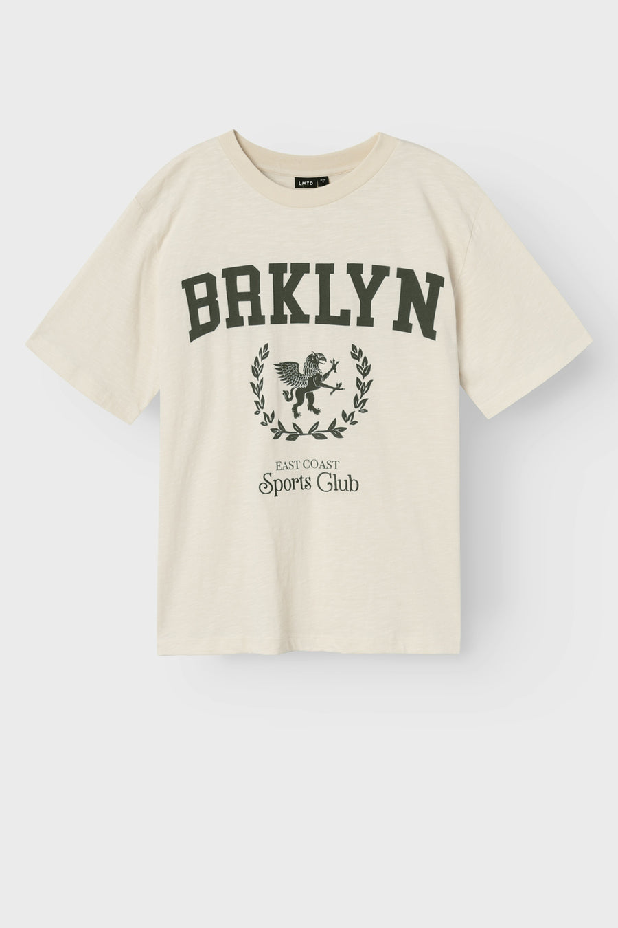 T-shirt met korte mouwen - beige - LMTD