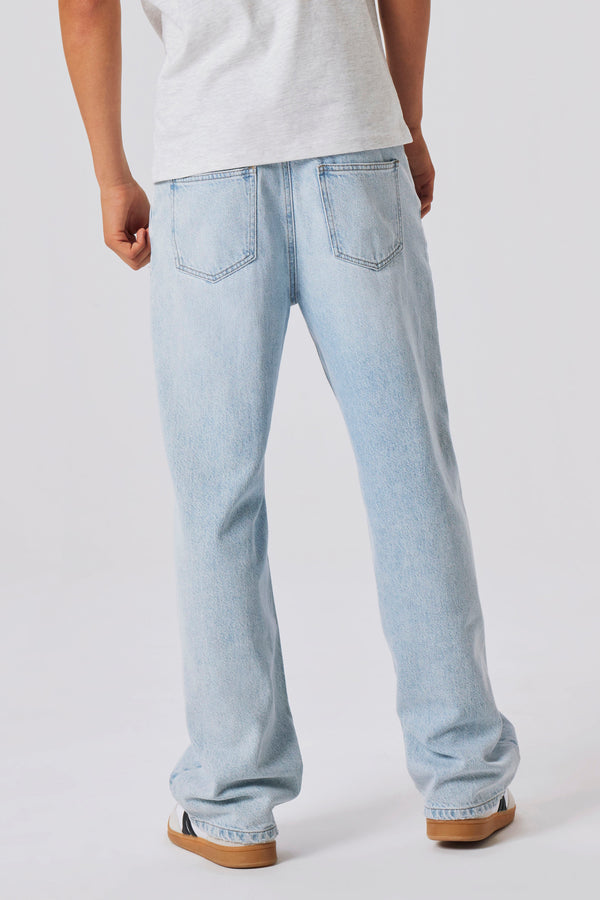 Jeans wide Light blue denim - LMTD