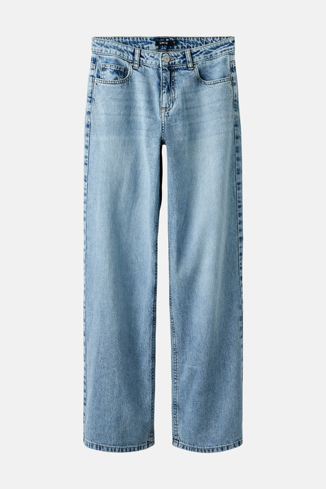 Jeans wide Light blue denim - LMTD