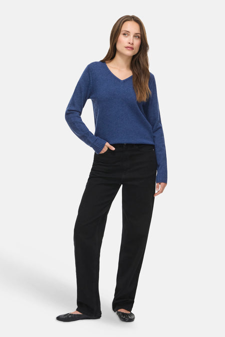 Pull col O bleu - VILA®