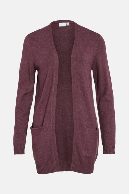 VIRIL OPEN L/S KNIT CARDIGAN - NOOS