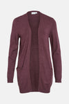 VIRIL OPEN L/S KNIT CARDIGAN - NOOS