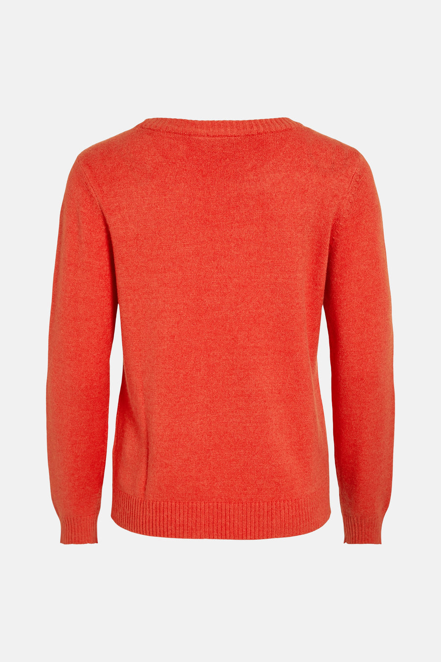 Pull met ronde hals - rood - VILA®