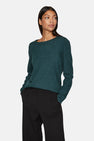 VIRIL O-NECK L/S  KNIT TOP - NOOS