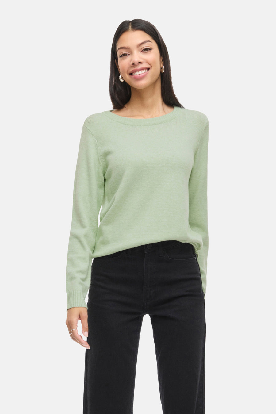 Pull col O vert - VILA® - VILA® - 1
