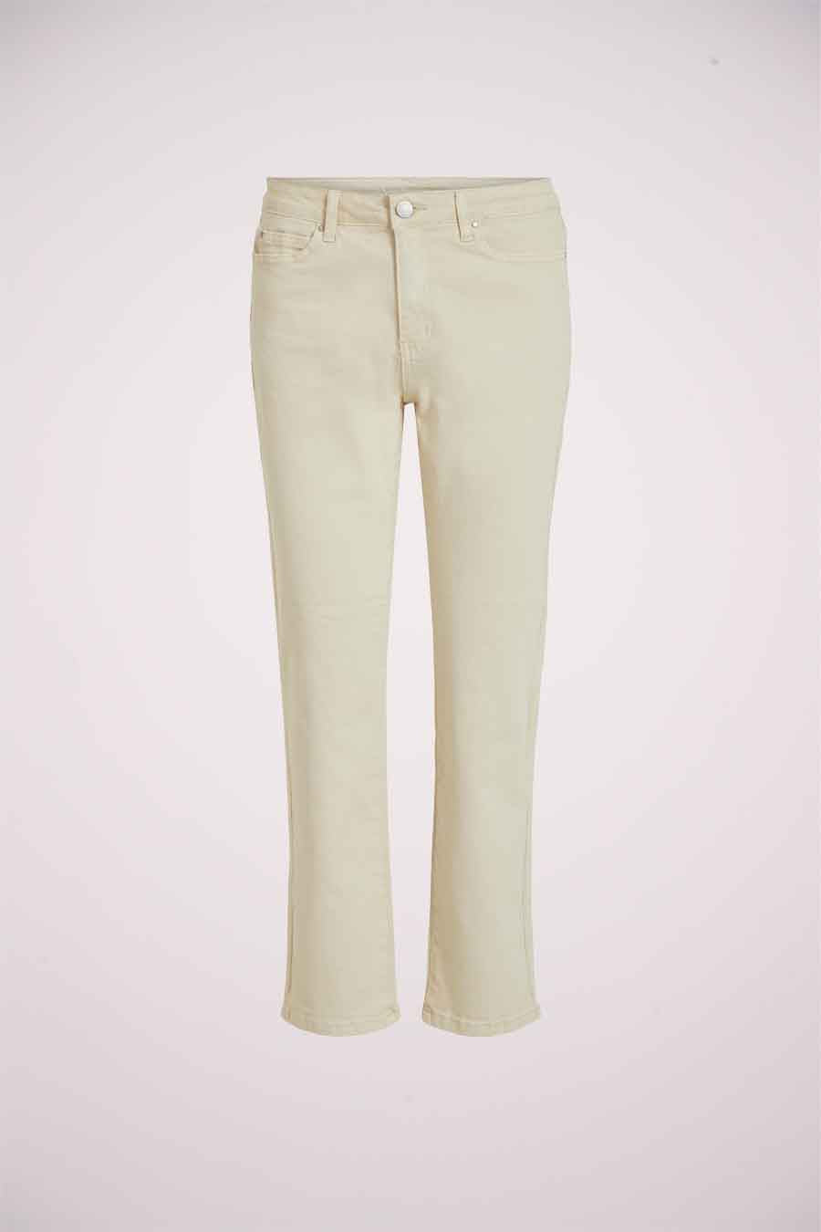 Straight jeans - ecru