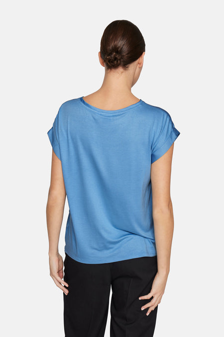 Top (korte mouwen) Blauw - VILA®