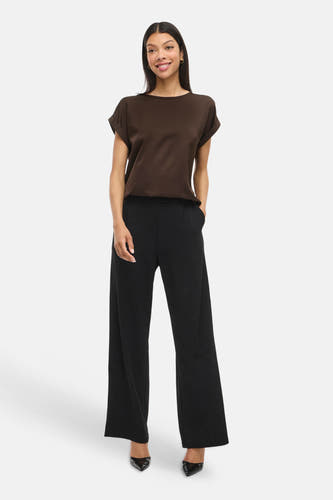 Top uni manche courte brun - VILA®