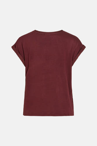 Top uni manche courte rouge - VILA®