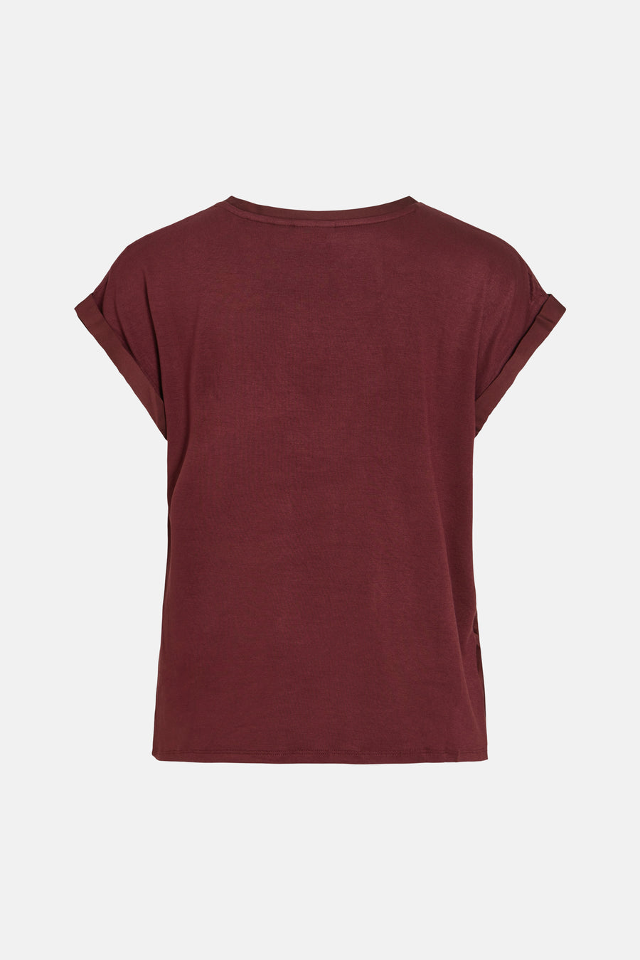Top uni manche courte rouge - VILA®