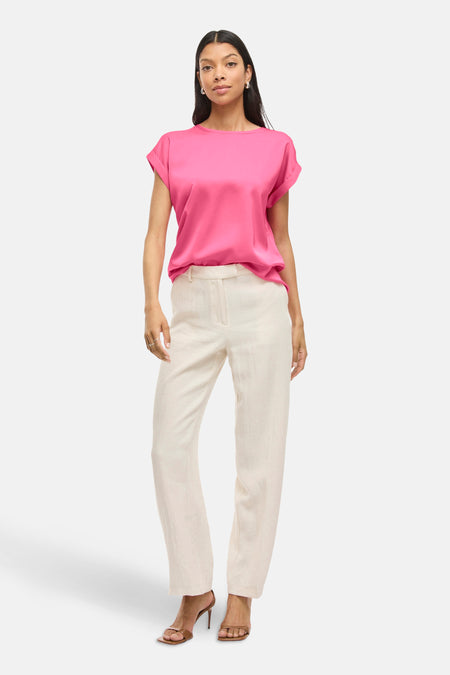 Top (korte mouwen) Roze - VILA®