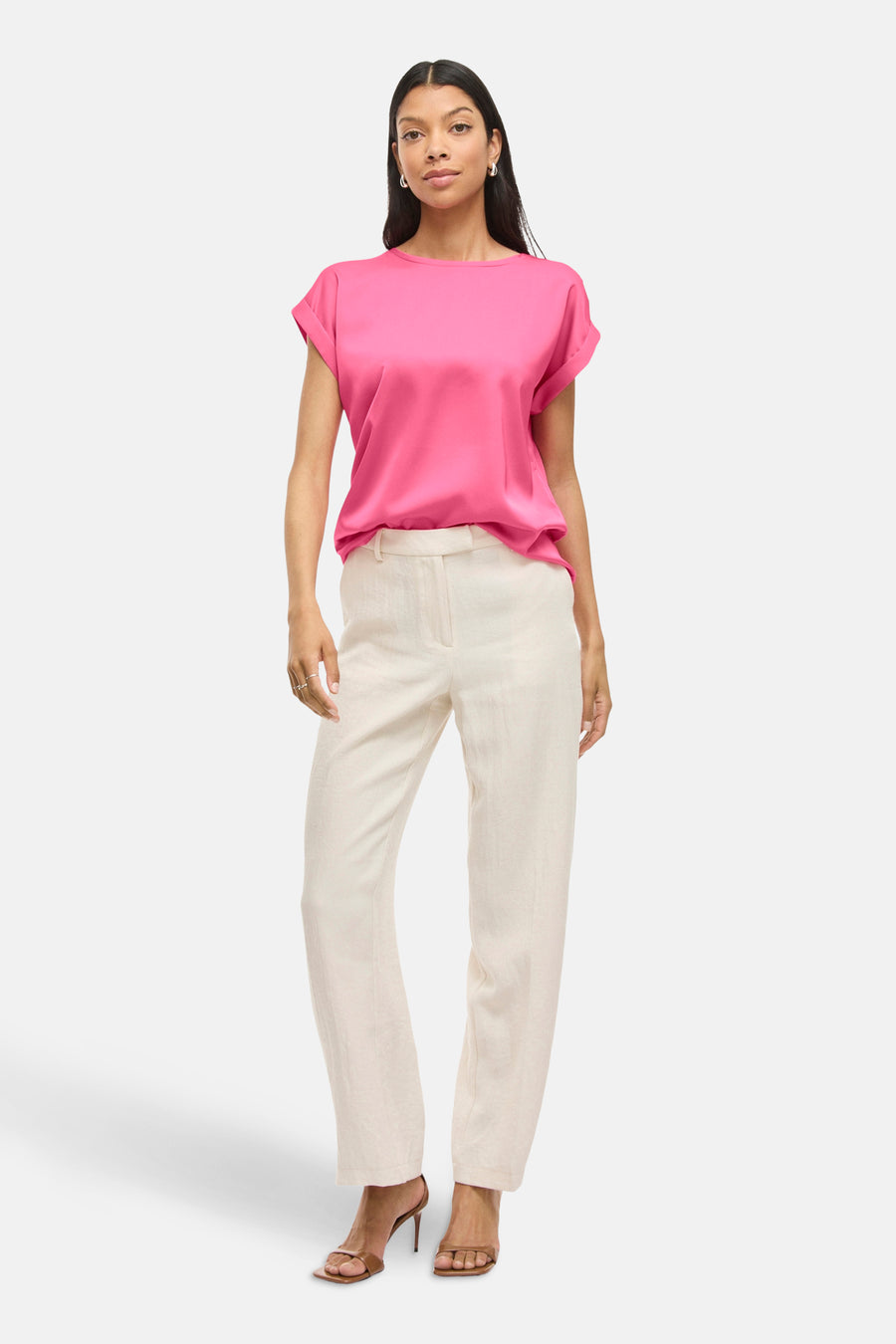 T-shirt à manches courtes - rose - VILA®