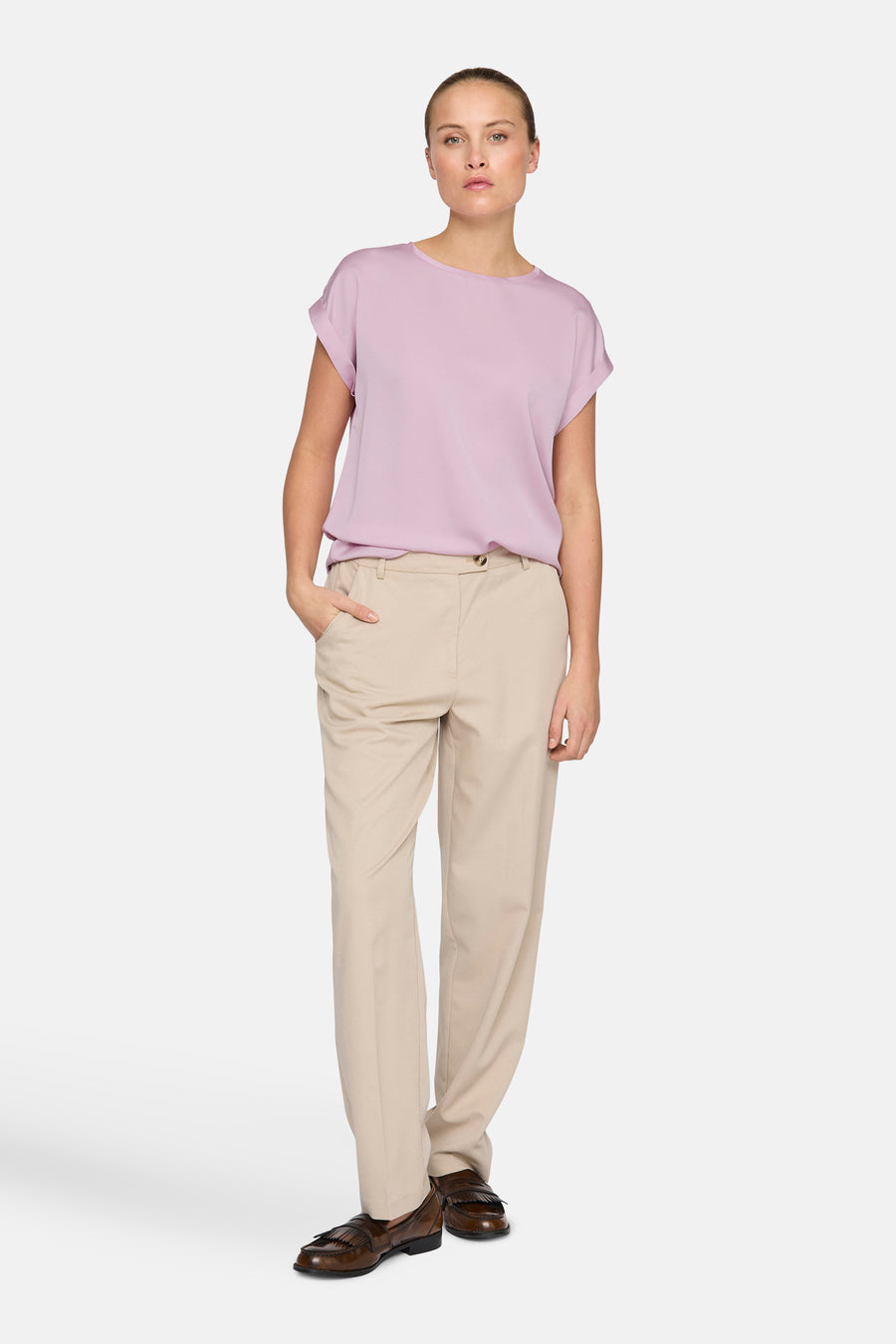 T-shirt à manches courtes - rose - VILA®