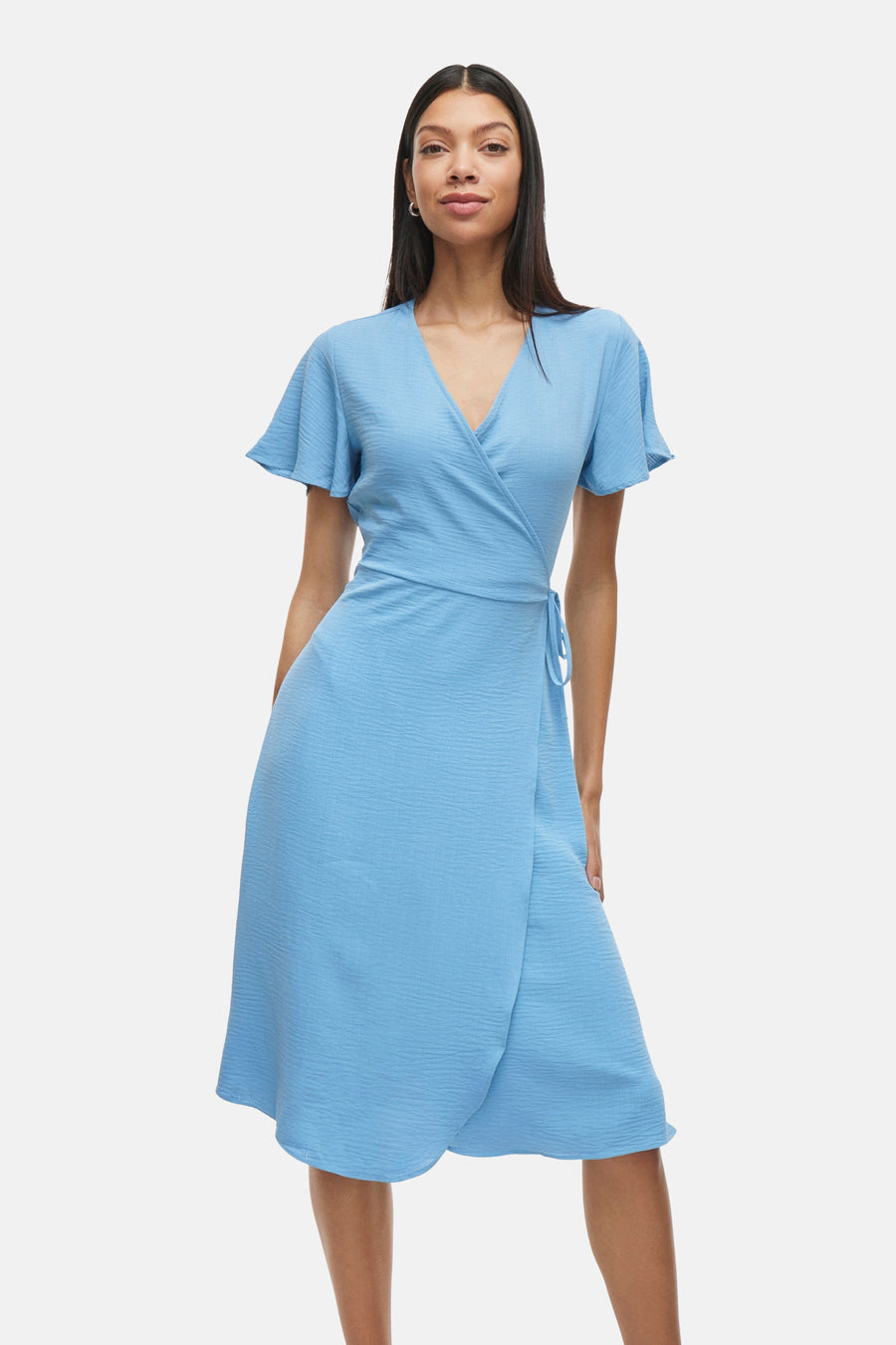 Robe à manches courtes - bleu - VILA® - 1