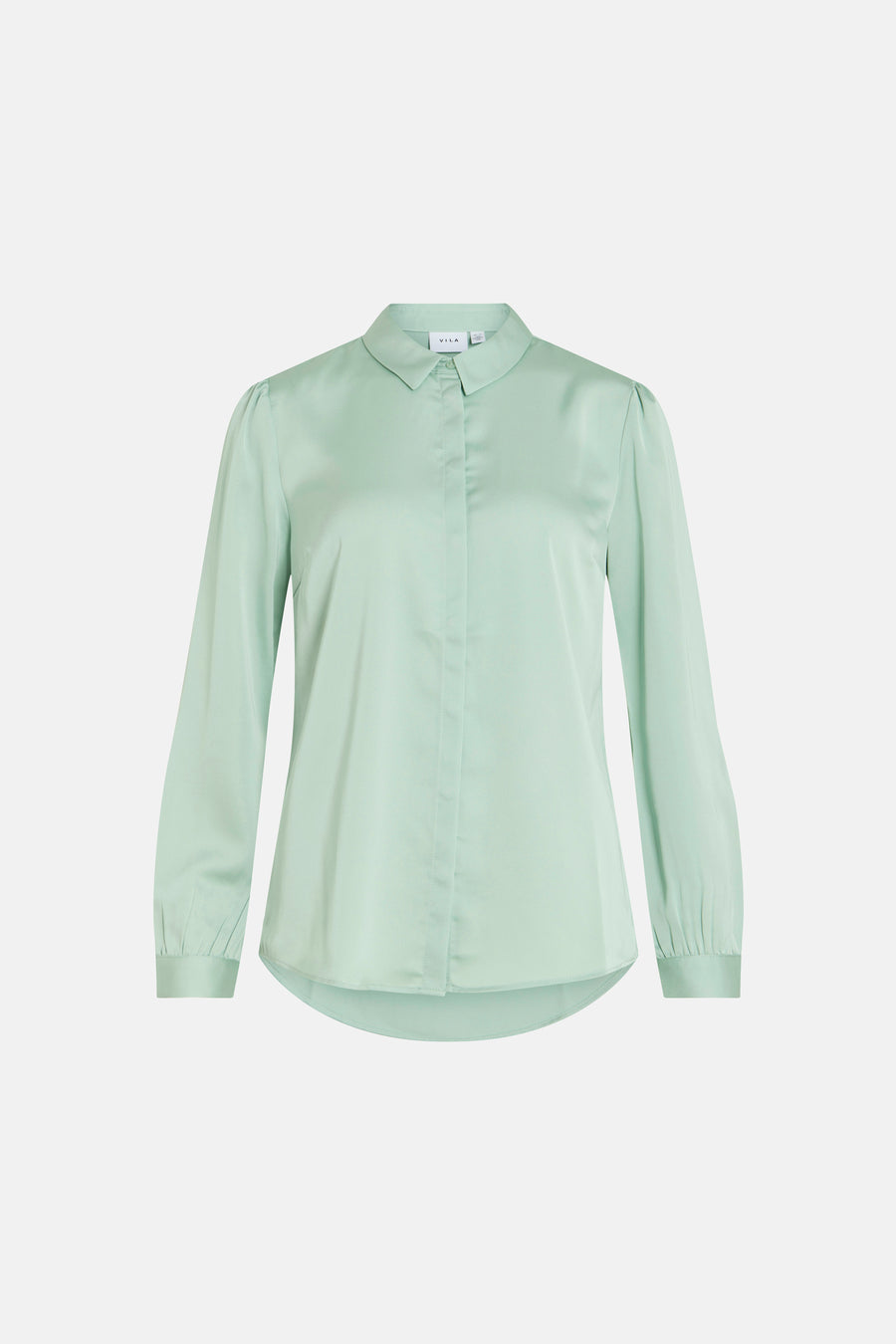 VIELLETTE SATIN L/S SHIRT - NOOS
