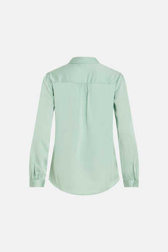VIELLETTE SATIN L/S SHIRT - NOOS