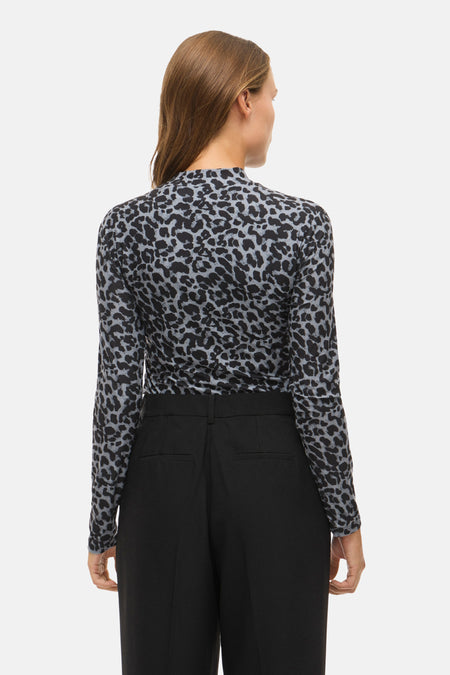 T-shirt met lange mouwen - Glacier Gray