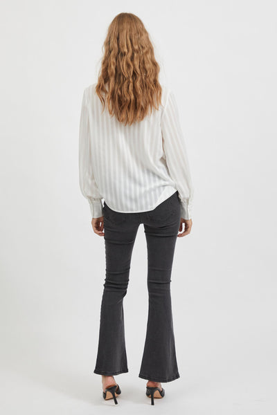 Jeans flared Black denim - VILA®