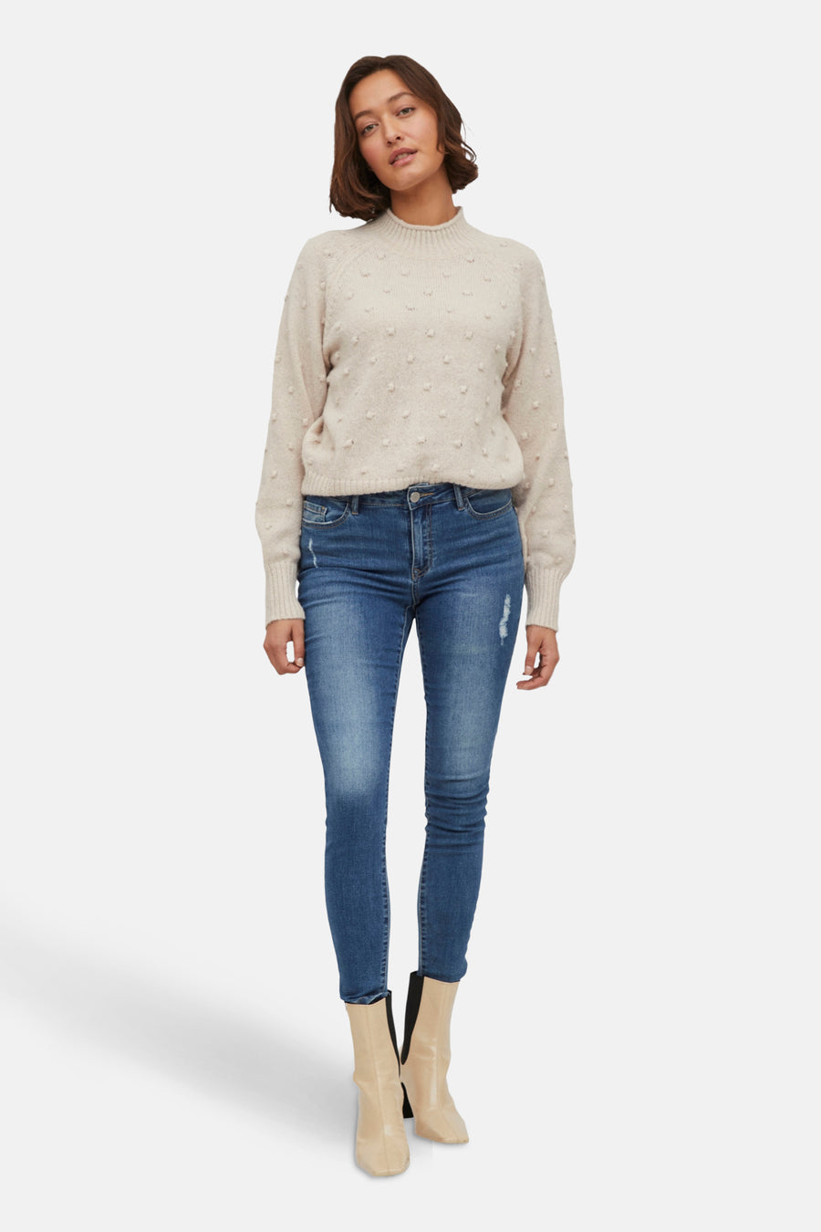 Pull - ecru - VILA® - 7