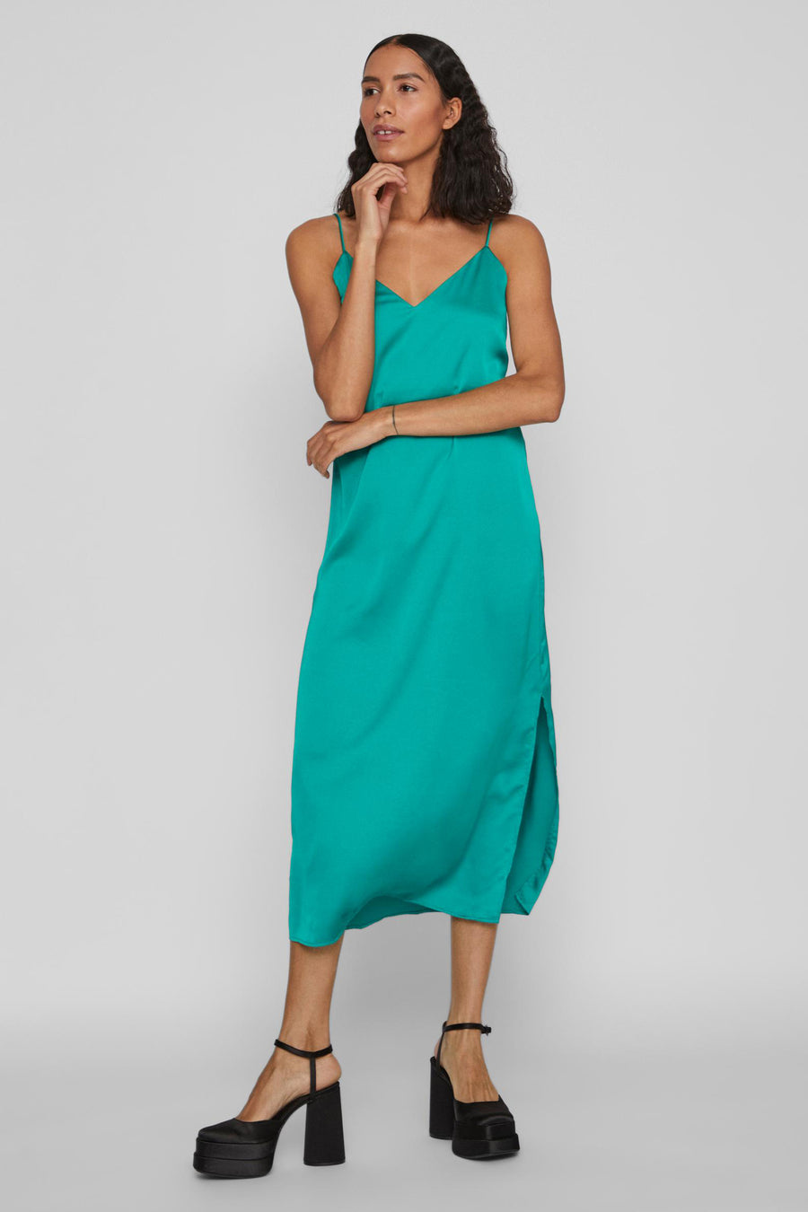 Robe longue - vert