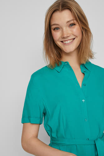 Robe &agrave; manches courtes - vert
