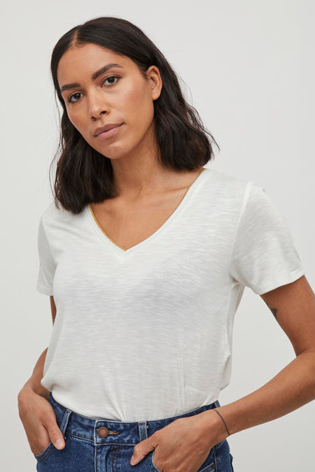 VINOEL LUREX S/S TOP - NOOS