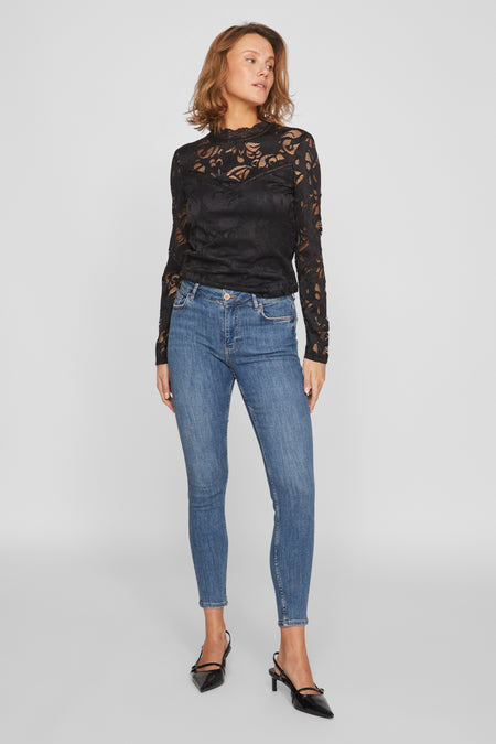 VISARAH - mid blue denim