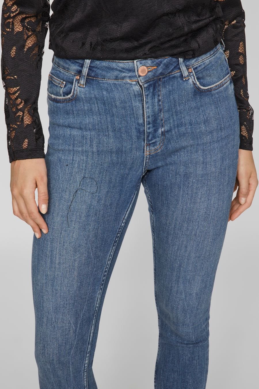 VISARAH - mid blue denim - VILA®