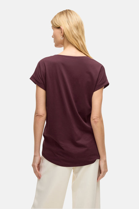 Top (korte mouwen) Paars - VILA®