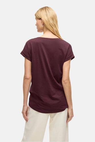 T-shirt met korte mouwen - paars - VILA®