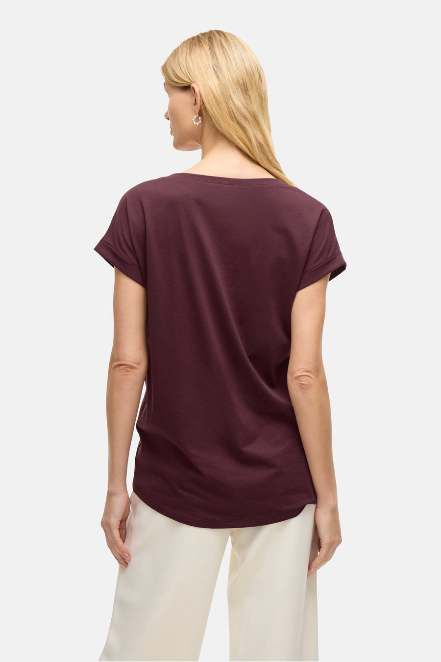 T-shirt met korte mouwen - paars - VILA®