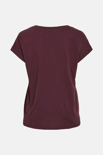 T-shirt met korte mouwen - paars - VILA®