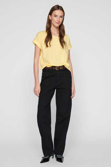 Top (korte mouwen) Geel - VILA®