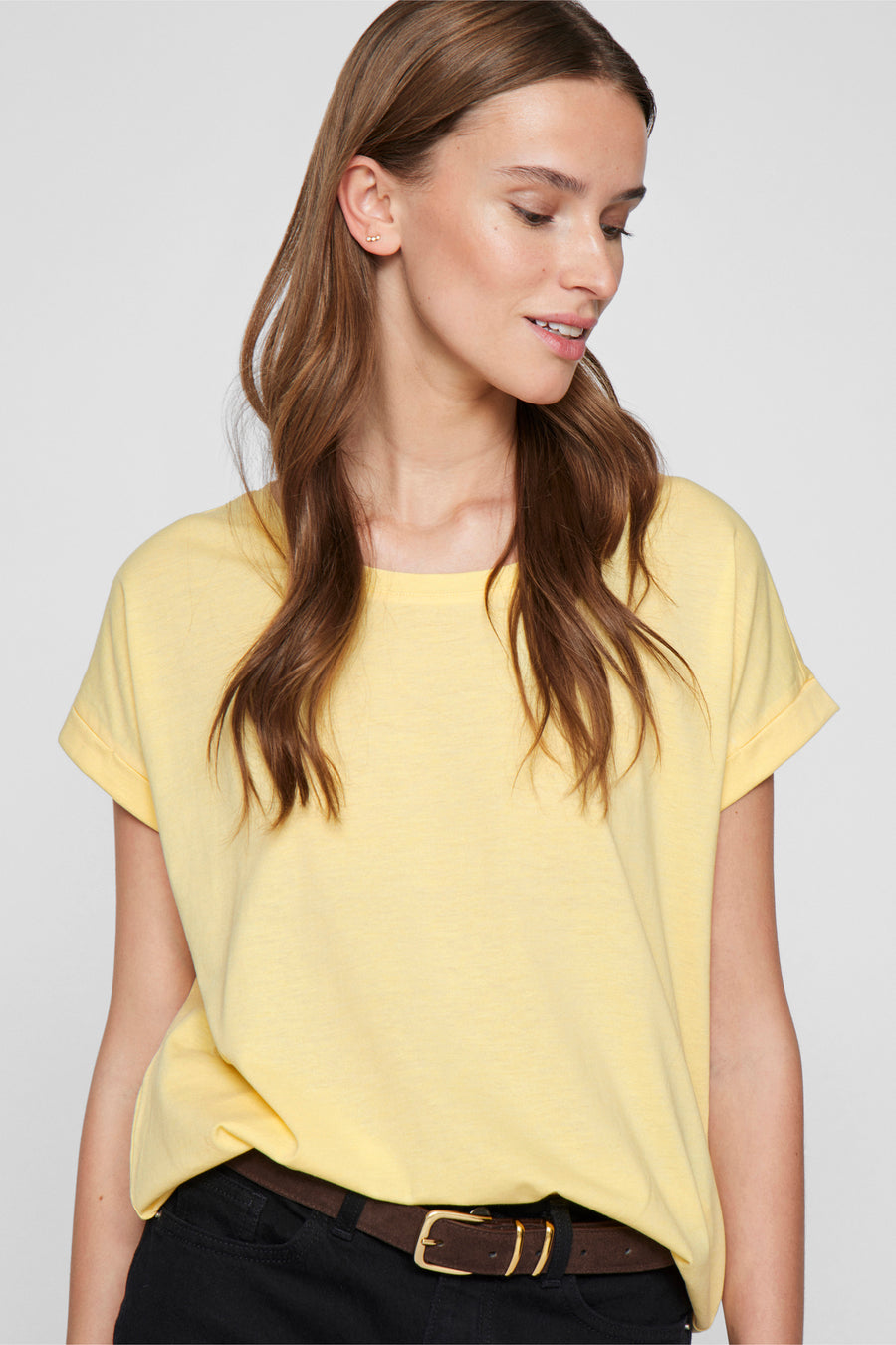 T-shirt à manches courtes - jaune - VILA®