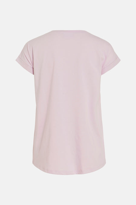 Top (korte mouwen) Roze - VILA®