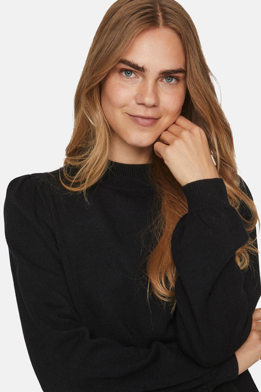 Pull col roulé noir - VILA® - VILA®