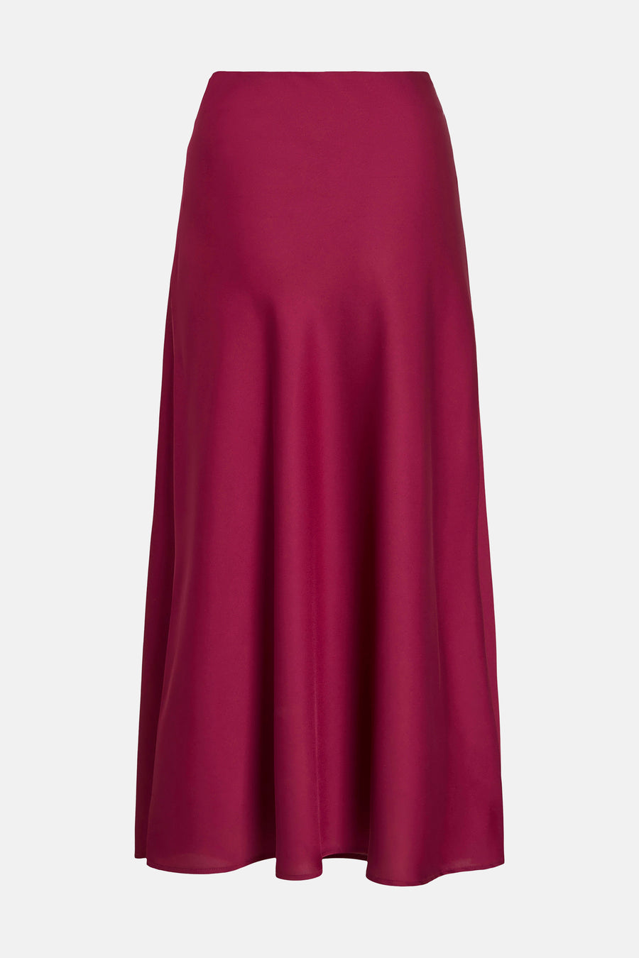 Bordeaux lange rok van VILA® met vloeiende plooien en een elegante uitstraling.
