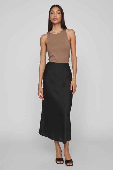 Rok (lang) Zwart - VILA®