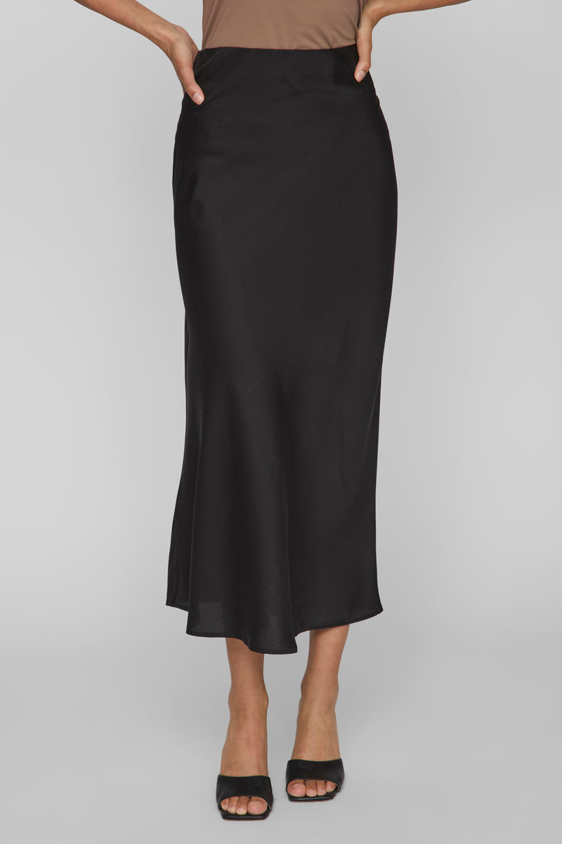 Rok (lang) Zwart - VILA®