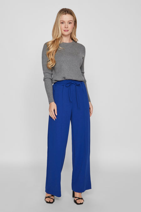 VICOMFY O-NECK L/S KNIT TOP- NOOS