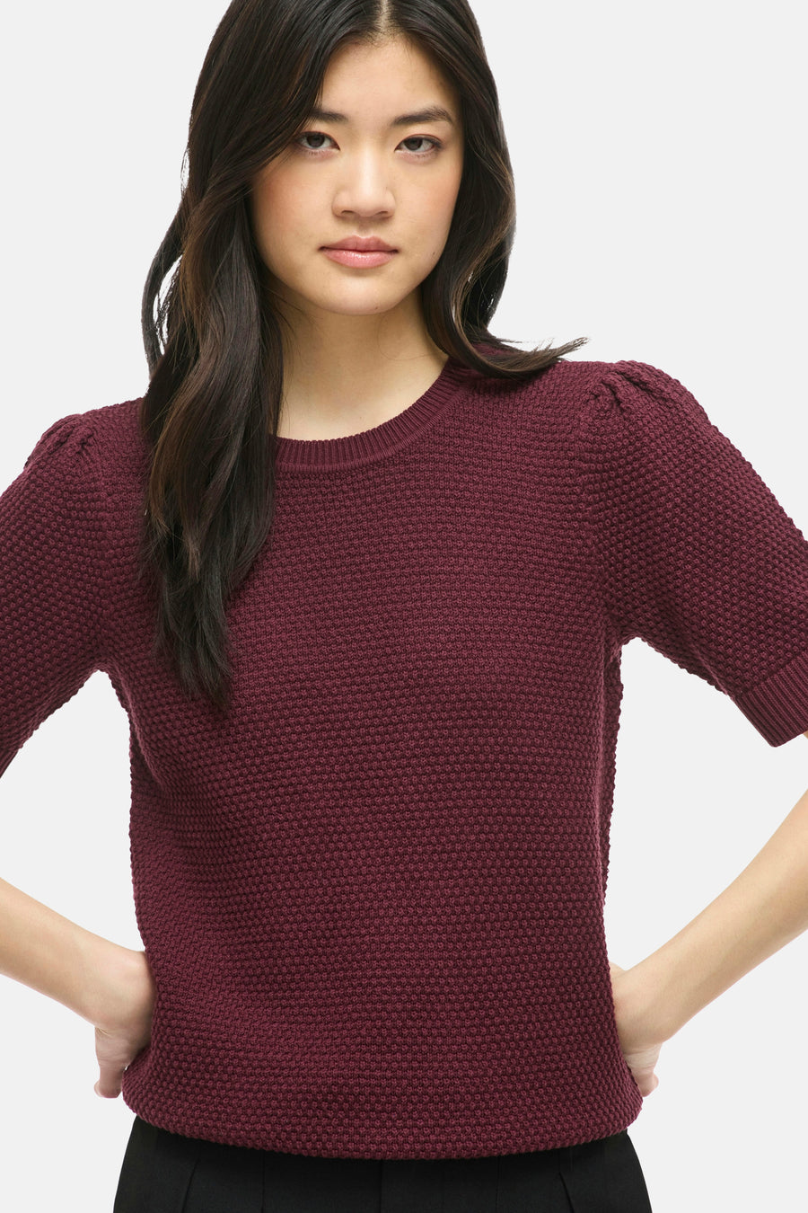 Pulls à manches courtes rouge - VILA®