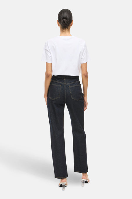 VIKELLY JAF HW STRAIGHT JEANS-NOOS