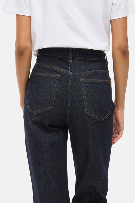 VIKELLY JAF HW STRAIGHT JEANS-NOOS